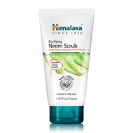 Himalaya Purifying Neem Scrub with Neem and Apricot, For Normal to Oily Skin, Free from Parabens, SL