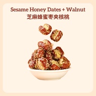 Walnut & Sesame Honey Dates | Sesame Walnut DatesHONEY | Cherry Blossom | Nutritious Snacks & Natura