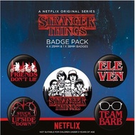 【怪奇物語】Stranger Things 經典元素徽章組