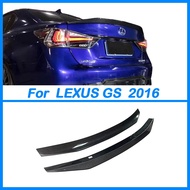 For LEXUS GS GS200 GS300 GS450h GS350 GS-F GS200t 2016 Car Rear Trunk Tail Wing Spoiler Body Kit Acc