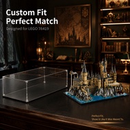 Acrylic Display Case for Lego 76419 Hogwarts Castle Kotak Pameran Akrilik Dustproof Protection