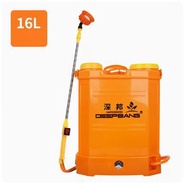 全城熱賣 - 背負式充電自動打藥機農藥噴灑消毒噴壺(16L陞級款雙開關電動噴霧器原裝標配)