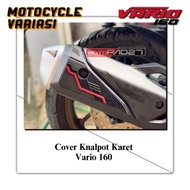 Sticker Vario 160 Exhaust Vario 160 Exhaust Cover Vario 160 Rubber