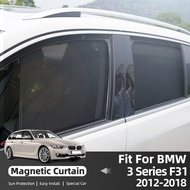 Car Window Sunshade Curtain Visor For BMW 3 series Touring F31 2012-2018 Car Sunshade Shield Front W