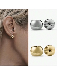 1pc 00g Ball Design Ear Weights For Stretched Ears 10mm Stainless Steel Ear Hanger Expander Body Pie