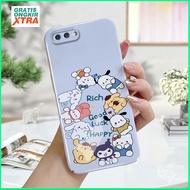 Feilin Acrylic Hard case Compatible For OPPO A3S A5 2020 A5S A7 A9 2020 A12 A12S A12E aesthetics Mobile Phone casing Sweet Cartoon Pattern Sanrio hp Accessories casing Mobile cassing full cover
