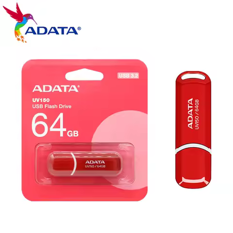 ADATA USB 3.2 Flash Drive UV150 High Speed 100MB/s Memory Stick 64GB 32GB USB Portable Universal Ser