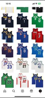 NBA簽名球衣 KOBE LEBRON JORDAN LUKA CURRY KD AI NIKE JERSEY