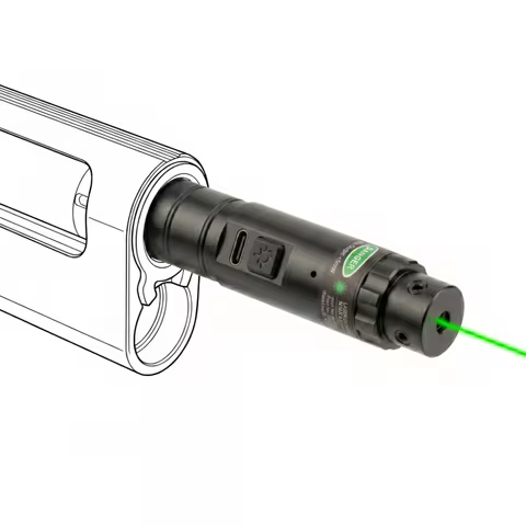 12GA Laser Boresighter 12GA USB Charging Laser Bore Sight 12GA Laser Collimator