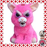 Feisty Pets Transforming Plush Toys - Mini Dog, Angry Cat, Angry Bear, Smile Bunny, Smile Monkey, Sn