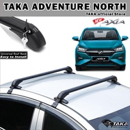 PERODUA AXIA RAHMAH -AXIA 2023'' Universal Roof Rack Luggage Car Top Carrier Cargo Box Bracket / Cro