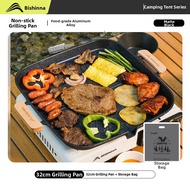 BSWOLF | Portable Specialized Camping Grill Pan Not-Stick
