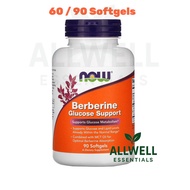 ✅READY STOCK✅NOW Foods, Berberine 400mg, Support Glucose Metabolism with MCT Oil, Capric Acid, 90 so
