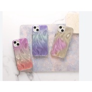 [ Case 12 Pro Max / 12 Pro / 11 Pro Max / 11 / 11 Pro ] Case Shimering Glossy Rainbow Iphone