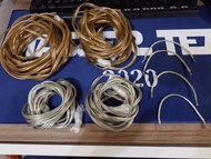 EOZOIC OFC&金銀喇叭裸線兩對3米 一對jumper 1米 4條