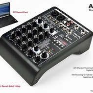 Ashley Mixer 4Channel/Mixer Evolution 4 Bluetooth USB Original Quality
