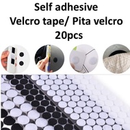 Self Adhesive Velcro Tape 20s Round Dot