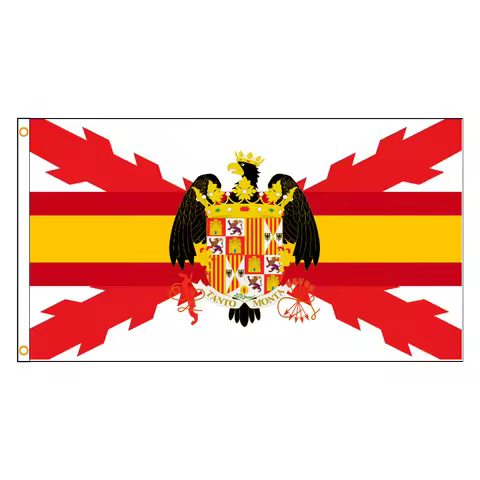 3X5FTS Burgundy Cross San Andrés Aguila de los Reyes Católicos Flag