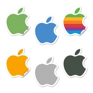Apple logo sticker, phone sticker, Apple phone decal