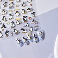 [CORAL SEA] Japanese little penguin nail stickers nail stickers nail decoration nail stickers nail s