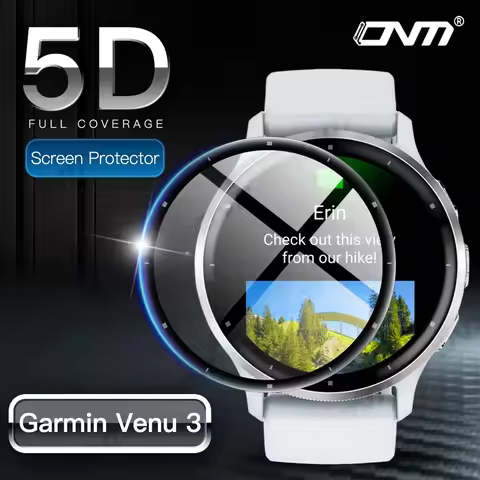 5D Protective Film for Garmin Venu 3 3S Screen Protector Anti-scratch Film for Garmin Venu 3 Screen 
