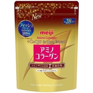 明治MEIJI Amino Collagen Premium 金裝氨基膠原蛋白粉補充裝(28日量) 196g