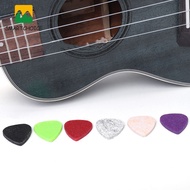 SME Professional Colorful 5pcs Ukulele Soft Felt Picks Accessory for Concert