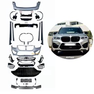 X3 G01 G08 bodykit for BMW F97 X3M car bumper rear diffuser rear spoiler exhaust tip body parts