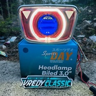 Daymaker BILED RX KINK WIN GL100 biled KING 55watt RED set batok set relay