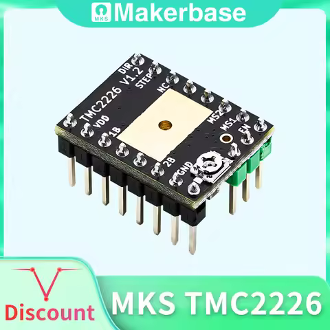 Makerbase MKS TMC2226 2226 Stepper Motor Driver StepStick 3d printer parts 2.5A UART ultra silent VS