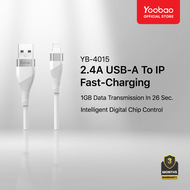 Yoobao 4015/4017 120cm/200cm I Fast Charging 2.4A USB A to Lightning I Data Transmission Cable