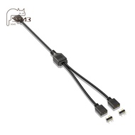5V 3-Pin Extension Cable for Computer Motherboard 1 Point 2 Hub Cable Connection Extension ARGB Spli