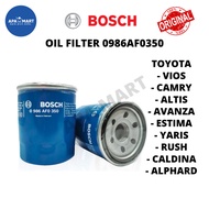 Genuine Bosch Oil Filter 0986AF0350 for Toyota