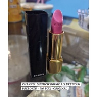CHANNEL LIPSTICK ROUGE ALLURE NO 94 ORIGINAL PRELOVED
