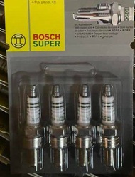 มาแล้วครับหัวเทียน Bosch Super แท้ 100% ขายเป็นแพ๊ค 1แพ๊คมี 4 หัว W8DC 0.8MM หัวเทียนแกนทองแดงที่มัน