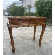 meja console kayu jati/console table living room kayu jati