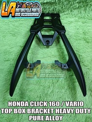 HONDA CLICK 160 TOP BOX BRACKET CNC PURE ALLOY HEAVY DUTY