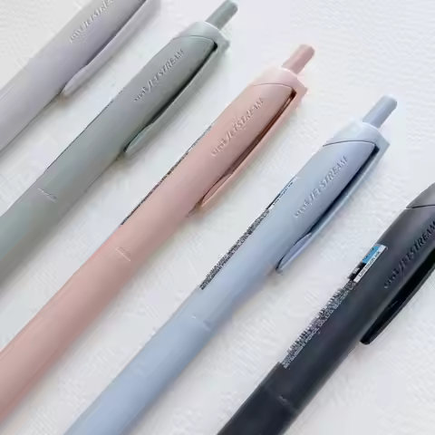 Mitsubishi Jetstream Fast-Drying Ballpoint UNI Ultra-Smooth Gel Pens Feather-Light Silky Smooth 0.5/