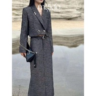 Jacket turn-down collar with jade buttons, MAIDO TRENDY fashion down skirt (AK23)(CV171)