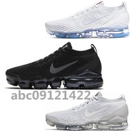 Nike Air VaporMax Flyknit 3.0 Men's Shoes Running Black Silver Cushion Women's Casual Sports