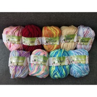 Colourful Silk Baby Soft Yarn /Soft Cashmere Yarn 3ply 50gm