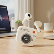 Q86 Bluetooth Earbuds High-end Noise Reduction Headset Semi-in-ear Sports Running Ultra Long Battery