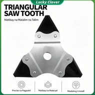andscaping Tool Brush Cutter Blade 3 Teeth Heavy Duty Steel Replacement