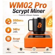 2026 Smart Electric Heated Coffee Cup Warmer 140W Magicminer WM02 Pro 550MH/S Dogecoin SOLO Miner