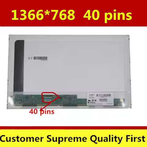 15.6" HD LED Laptop LCD Screen For ASUS X52 X52J X52F X53 X53U X53S X53E X53Z X54 X54C X55 Display S
