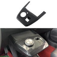 dusur7 Car Sticker For MG4 EVMulan Carbon Fiber Center Console Gear Shifts Panel Cover