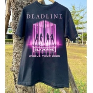 BlackPink Deadline World Tour Front And Back Print T-shirt/BlackPink Deadline World Tour 2025 Unisex