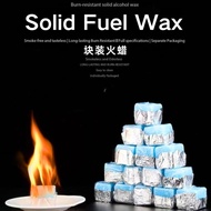 【READY STOCK】20Pcs 10Gram Hexamine Solid Fuel Fire Starter Camping Alcohol Fuel Tablet Block Solid W