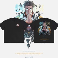 T-shirt MADFACE AKAZA Anime Oversized Shirt | Demon Slayer Merch | OOTD Viral Style