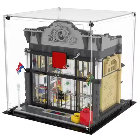 2124PCS 910009-1Modular LG Store Modular Moc Building Model Moc Building Blocks Architecture Collect
